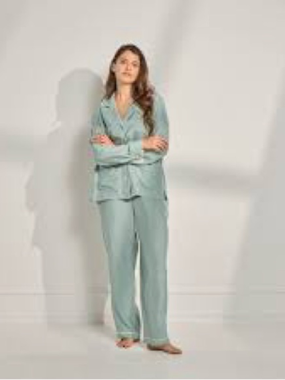 Sleep code sage silk pajamas sz X-Large new with tags